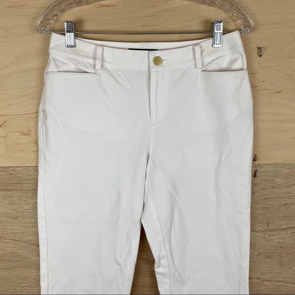 Vintage Ralph Lauren White Fitted Pants - Picture 2 of 5